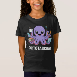 Camiseta Creatura de Octotasking en modo multitarea