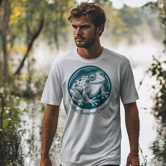 Camiseta Creatura de pantano certificada por texto de Perso (Subido por el creador)