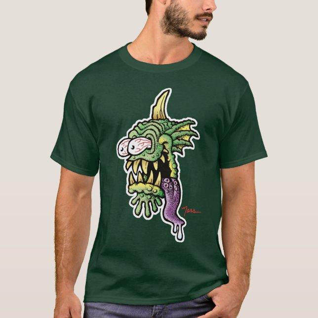 Camiseta Creatura del lago Ness (Anverso)