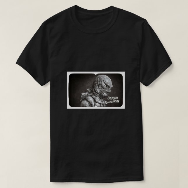 Camiseta Creatura del Poster de Poster de cine Black Lagoon (Diseño del anverso)