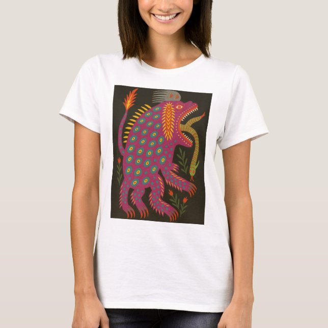 Camiseta Creatura mítica Arte folclórico Imprimir (Anverso)