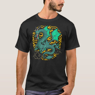 Camiseta Creatura mítica Cultura asiática Fantasía chino Dr
