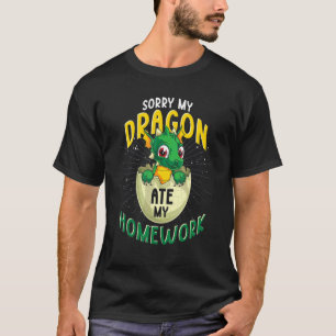 Camiseta Creatura Mítica Cuta Fantasía Dragón Animal