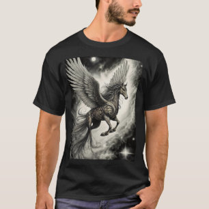 Camiseta Creatura mítica de caballo volador