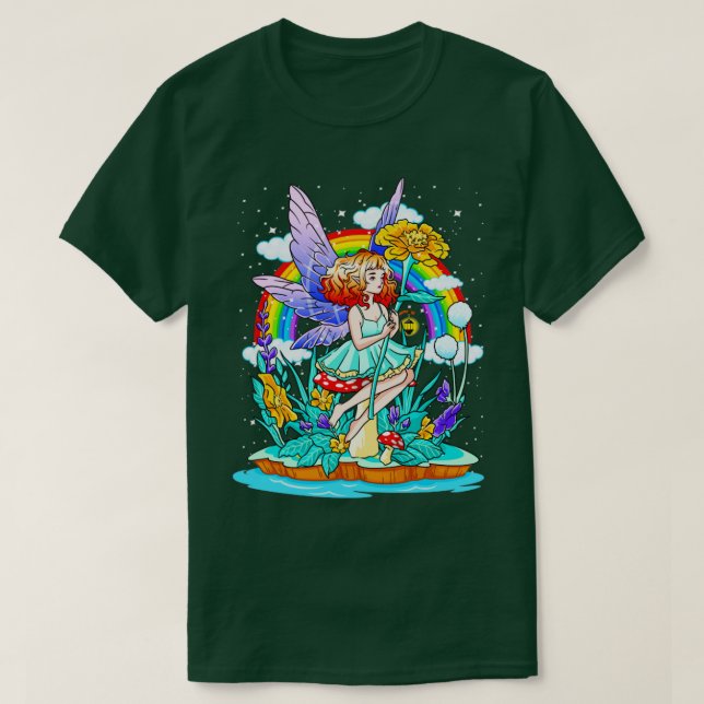 Camiseta Creatura mítica de hadas Chica Cute regalo para mu (Diseño del anverso)