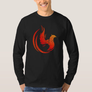 Camiseta Creatura mítica de Phoenix Firebird Flame