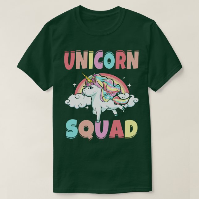 Camiseta Creatura Mítica de Unicorn Squad Magical (Diseño del anverso)