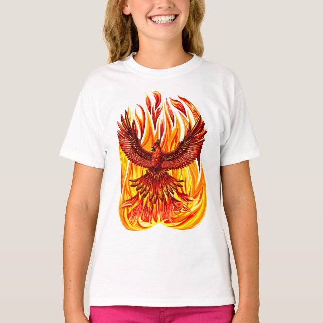 Camiseta Creatura mitológica inmortal de Phoenix (Anverso)