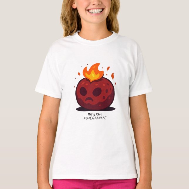 Camiseta Creaturas de cubo de fruta de poder mítico (Anverso)
