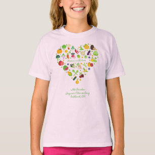 Camiseta Crece con amor, Sequoia Garden