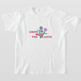 Camiseta Crece con las plantas