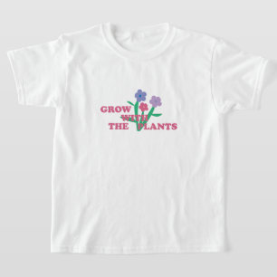 Camiseta Crece con las plantas