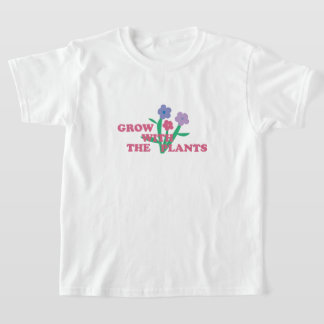 Camiseta Crece con las plantas