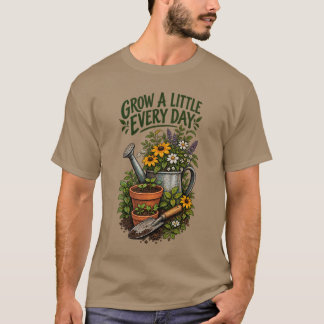 Camiseta Crece Un Poco Cada Día