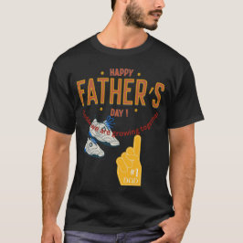 Camiseta Crecemos juntos, los zapatos del mismo padre que i