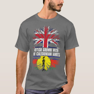 Camiseta Crecen británicos con raíces de Nueva Caledonia en