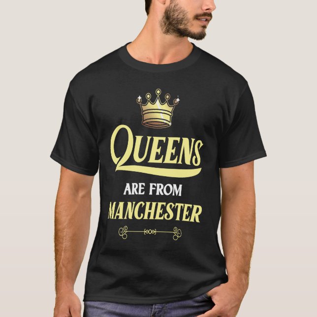 Camiseta Crecen las raíces de la casa MANCHESTER en la ciud (Anverso)