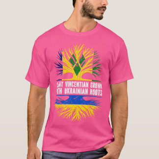Camiseta Crecen sanvicentinos con bandera de raíces ucrania