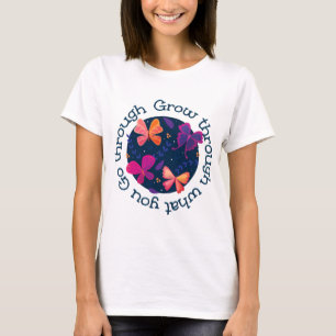 Camiseta Crecer a través de lo que pasas