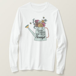 Camiseta Crecer a través de lo que pasas