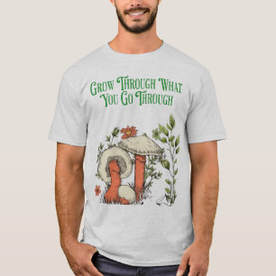 Camiseta Crecer a través de lo que pasas - P Inspirador