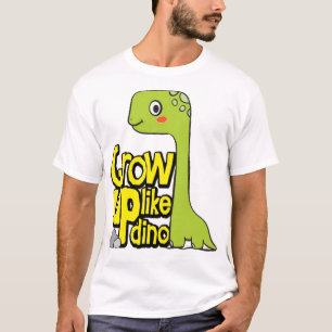 Camiseta Crecer como dino