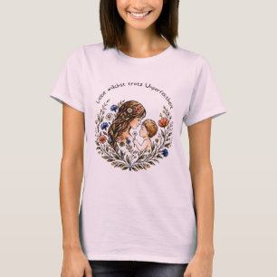 Camiseta Crecer con amor: mamá y bebé