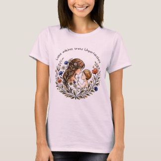Camiseta Crecer con amor: mamá y bebé