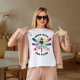 Camiseta Crecer con el flujo