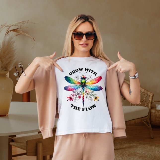 Camiseta Crecer con el flujo (Subido por el creador)