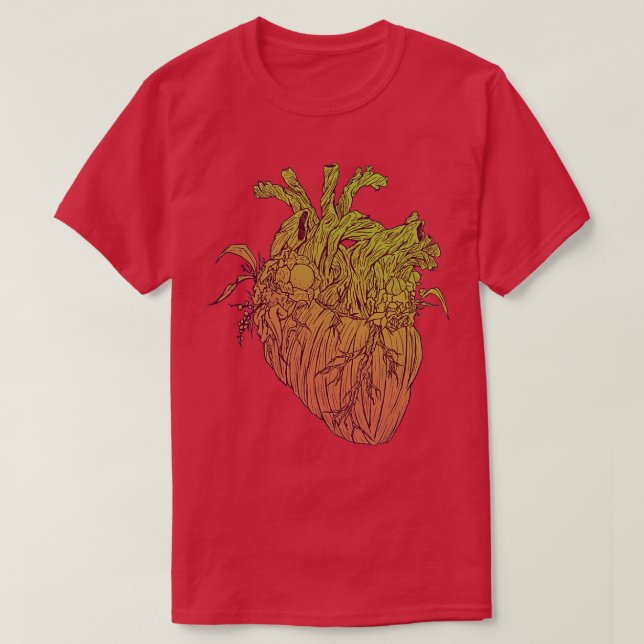 Camiseta Crecer el corazón 2 (Diseño del anverso)