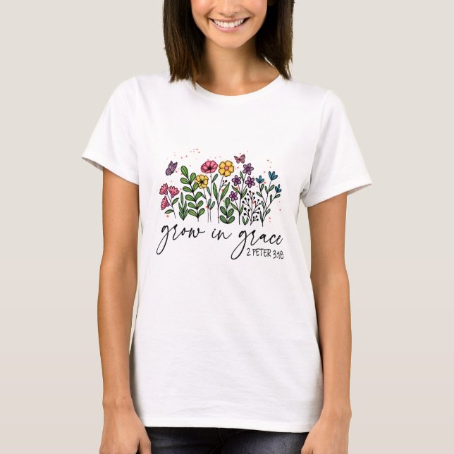 Camiseta Crecer en Grace (Anverso)