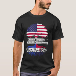Camiseta Crecer estadounidense con patrimonio de bandera Pa