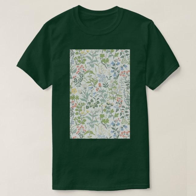 Camiseta Crecer flores positivas 9 (Diseño del anverso)