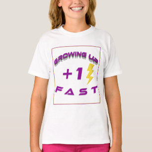 Camiseta Crecer rápido