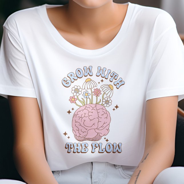Camiseta Crecer Retro Con El Flujo De Las Cuestiones De Sal (Subido por el creador)