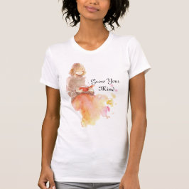 Camiseta Crecer tu mente Leer más sobre libros es vida