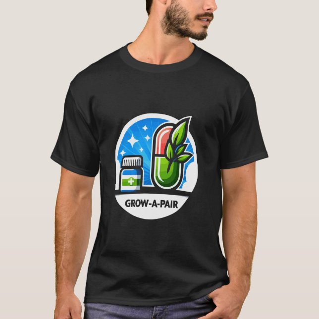 Camiseta Crecer un par (Anverso)