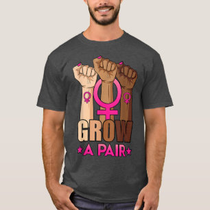 Camiseta Crecer Un Par De Mujeres Feministas Por Elección D