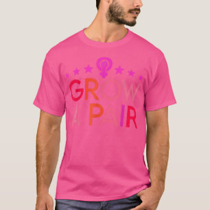 Camiseta Crecer Un Par De Mujeres Feministas Por Elección D