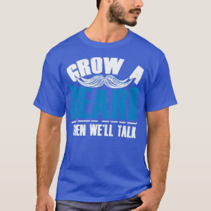 Camiseta Crecer una barba después de los regalos divertidos