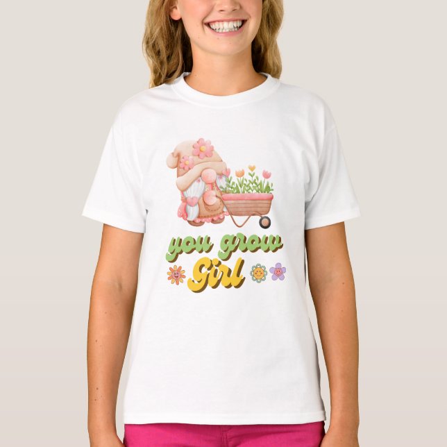 Camiseta Creces Chica (Anverso)