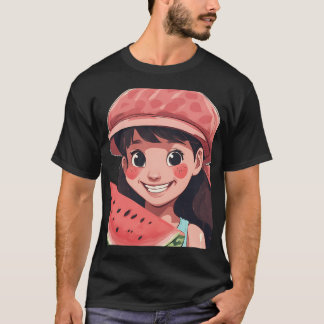 Camiseta ¡Creces Chica! Impresión de flores Cosmos