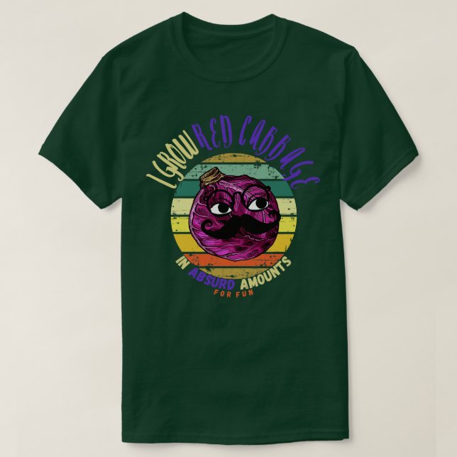 Camiseta Crecí Basura Roja En Cantidades Absurdas Por Diver (Diseño del anverso)