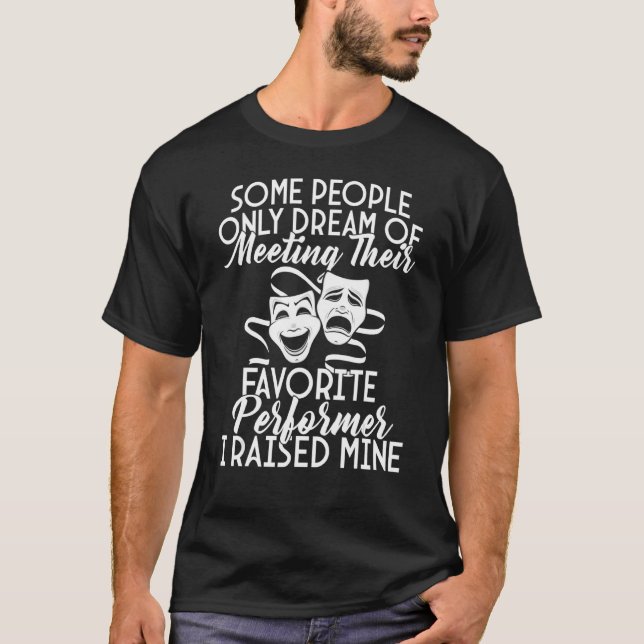 Camiseta Crecí El Drama De La Actriz Perexora Favorita (Anverso)