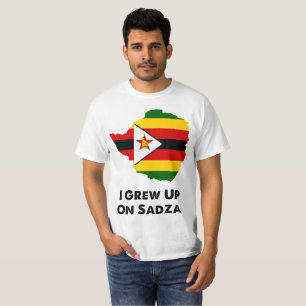 Camiseta Crecí en Sadza Zimbabwe