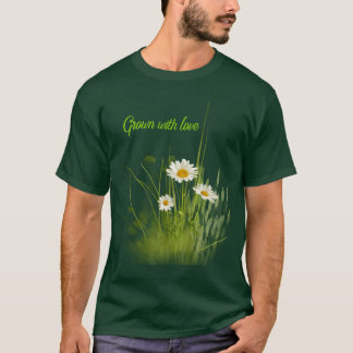Camiseta Crecido con amor retro