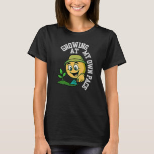 Camiseta Creciendo a mi propio ritmo Mentalidad de crecimie