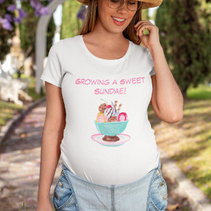 Camiseta Creciendo un delicioso helado sundae 