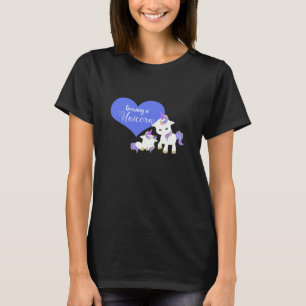 Camiseta Creciendo un unicornio - diseño de maternidad